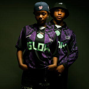 Purple Glow Retro Jersey